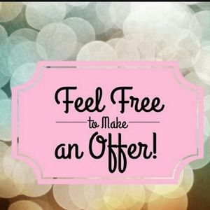 Reasonable offers accepted